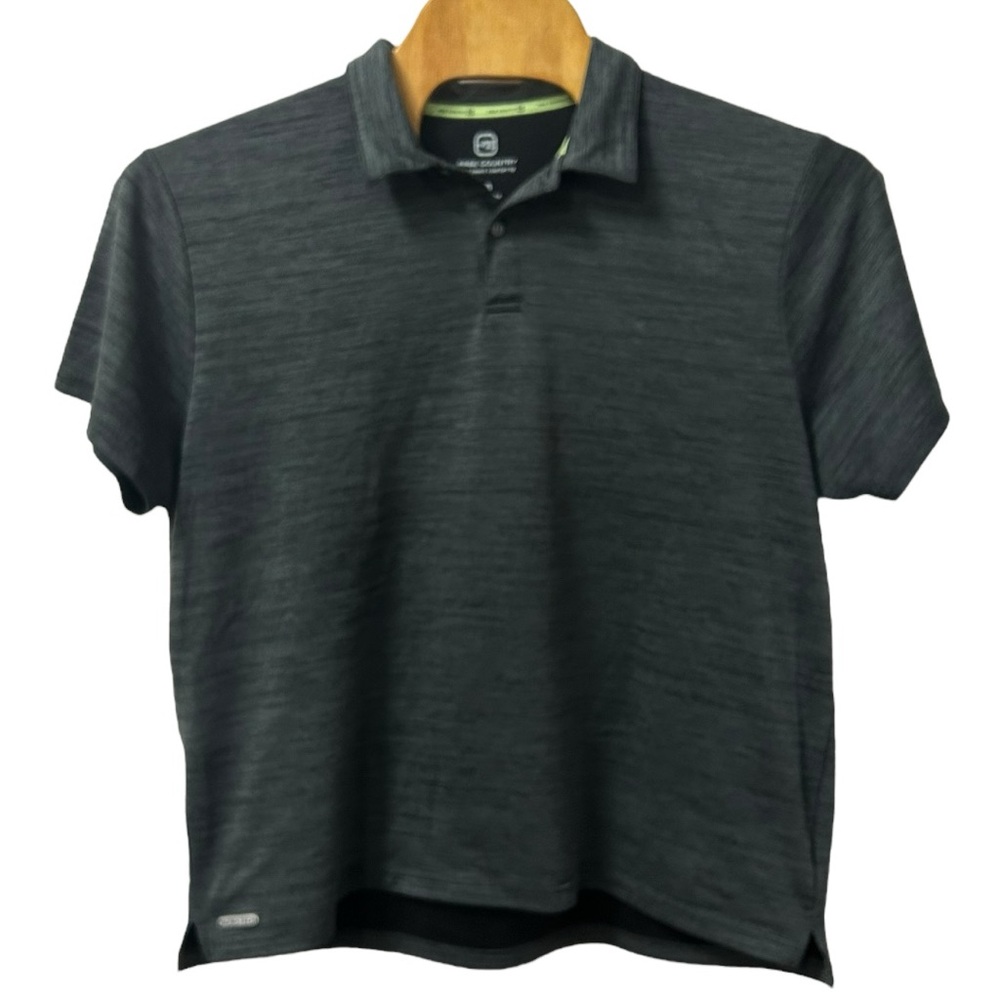 Free‎ Country Men’s Ultimate Comfort Short Sleeve Gray Polo Shirt  Sz XXL